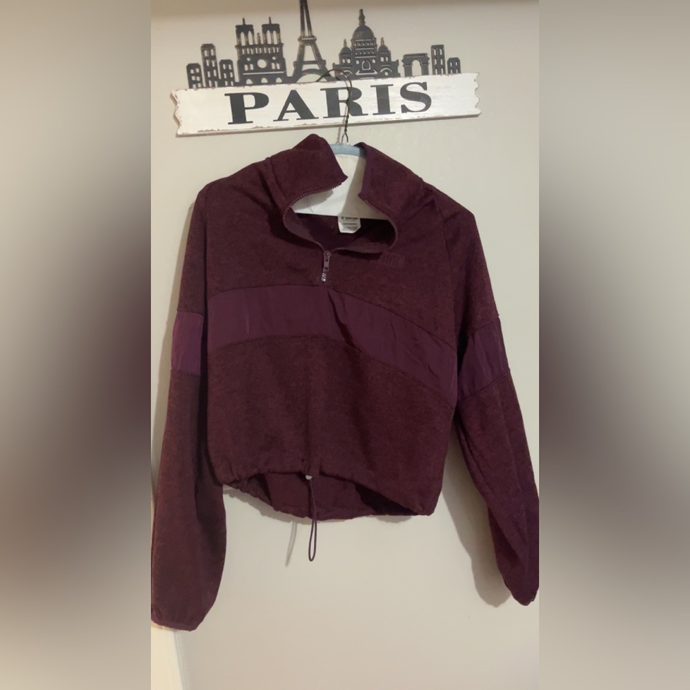 PINK sweater size XL burgundy